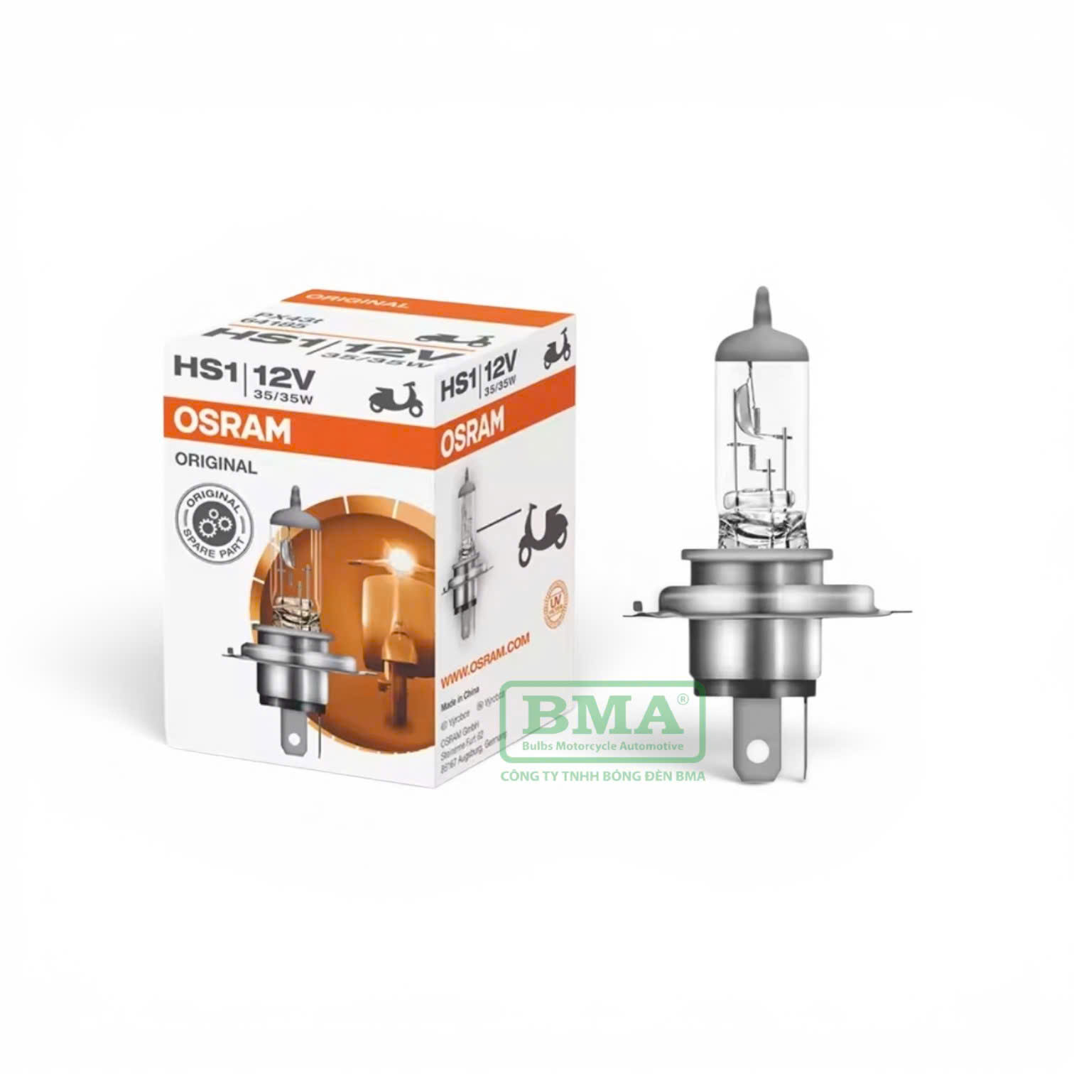 BÓNG ĐÈN OSRAM HS1 12V/35W
