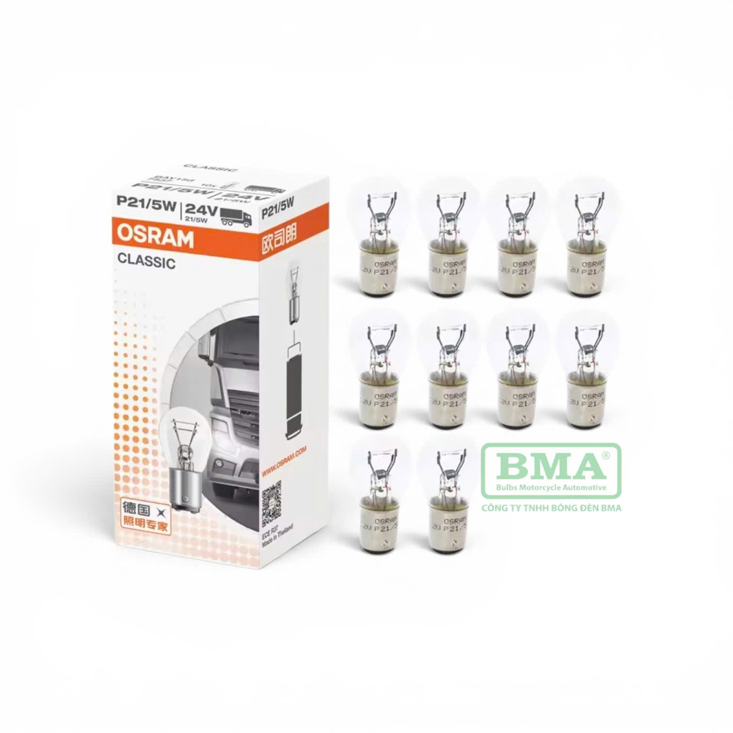 BÓNG HẬU OSRAM P21/5W