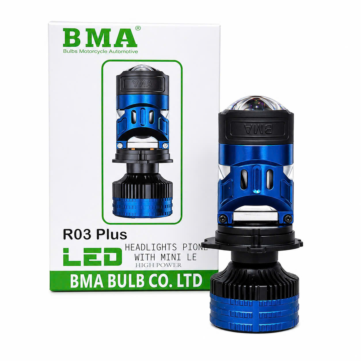 BÓNG LED BMA - R03 PLUS BI CẦU 12V90W (50B/T)