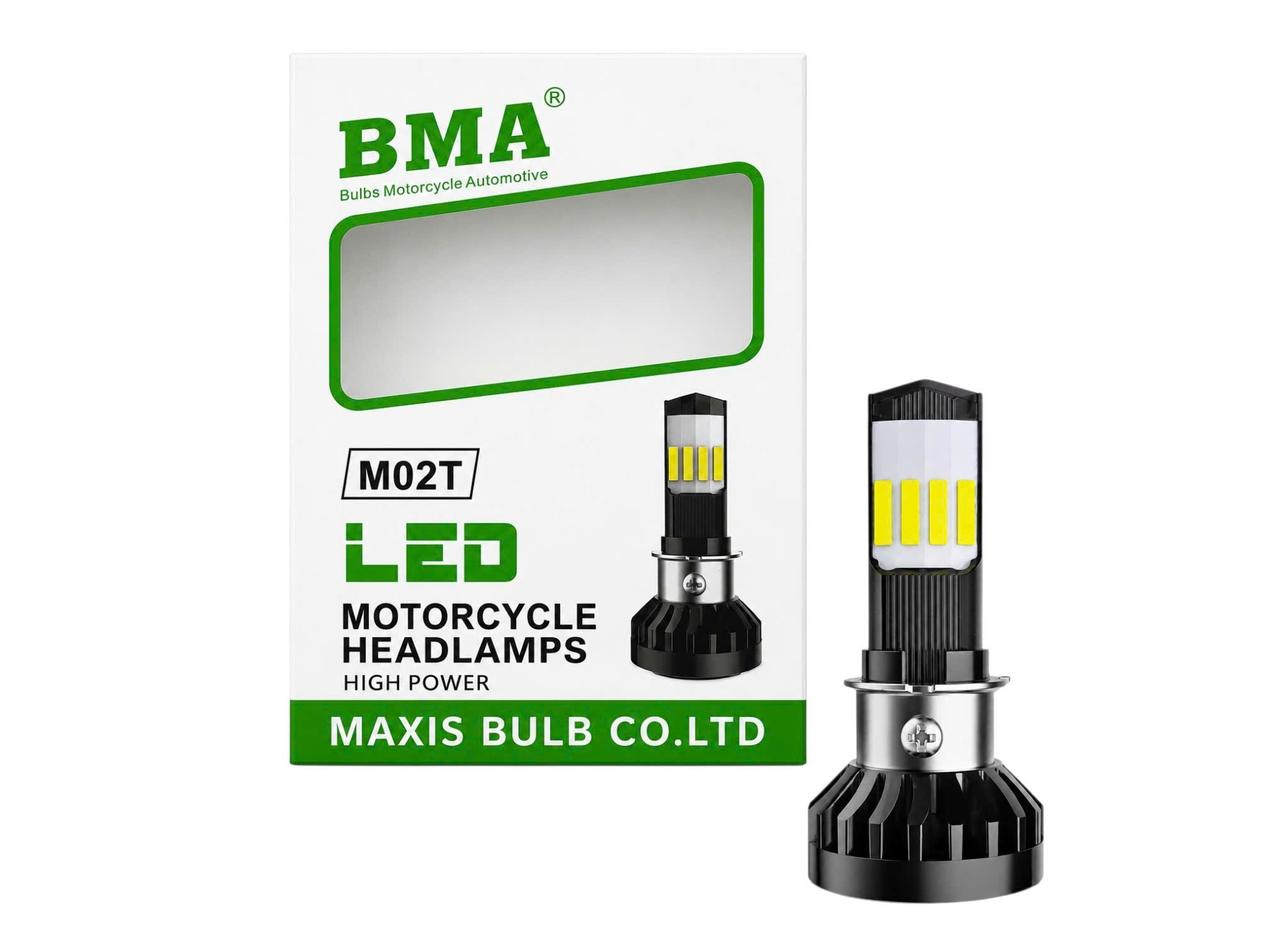 BÓNG LED QUẠT TẢN NHIỆT BMA M02T