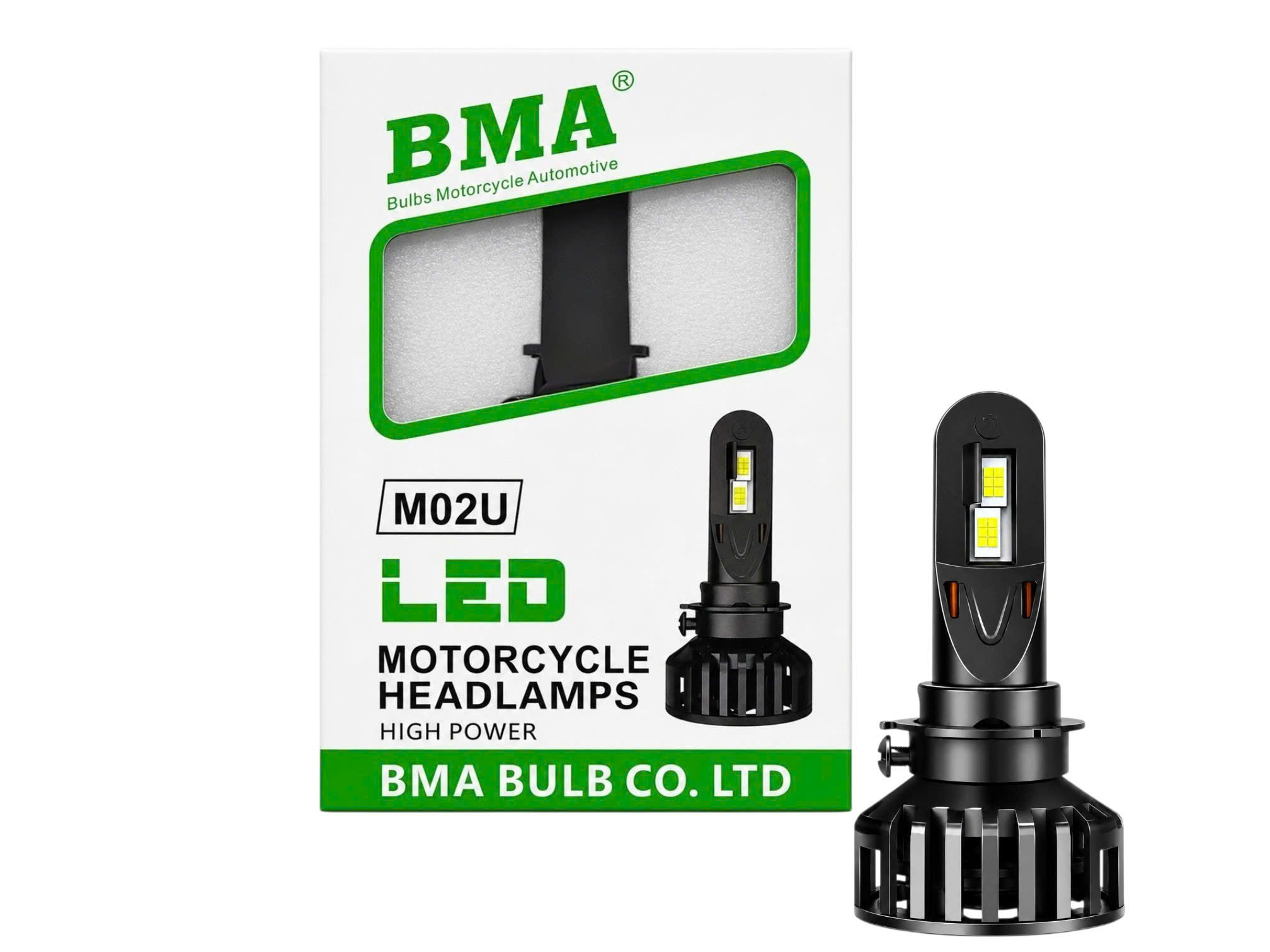 BÓNG LED QUẠT TẢN NHIỆT BMA M02U