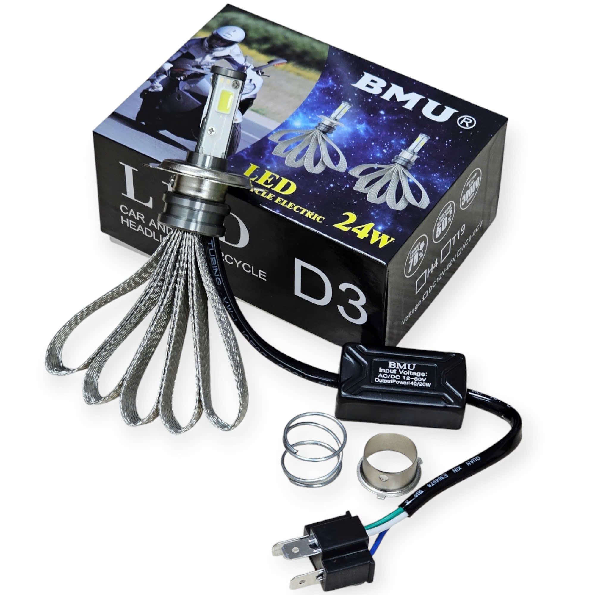 BÓNG LED TẢN NHIỆT ĐUÔI ĐỒNG BMU - D3 
