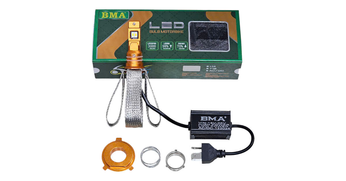 BÓNG LED TẢN NHIỆT ĐUÔI CÔNG BMA F22