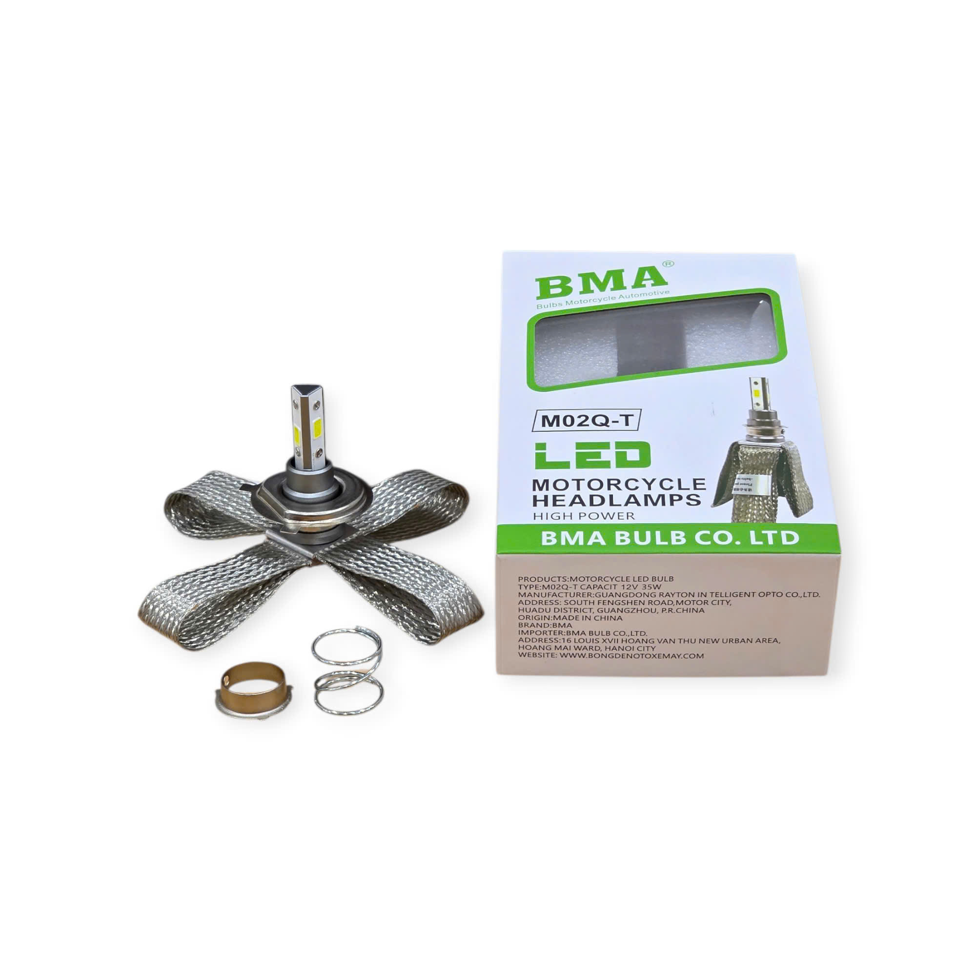BÓNG LED TẢN NHIỆT ĐUÔI ĐỒNG M02Q-T