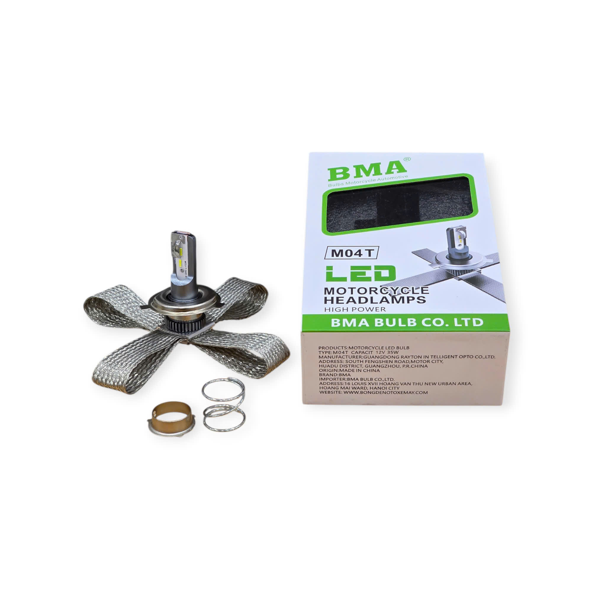 BÓNG LED TẢN NHIỆT ĐUÔI ĐỒNG BMA M04T