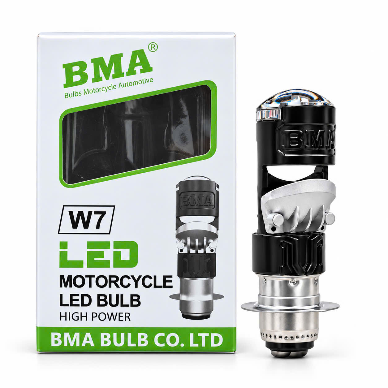 BÓNG LED BMA W7 BI CẦU (M5)